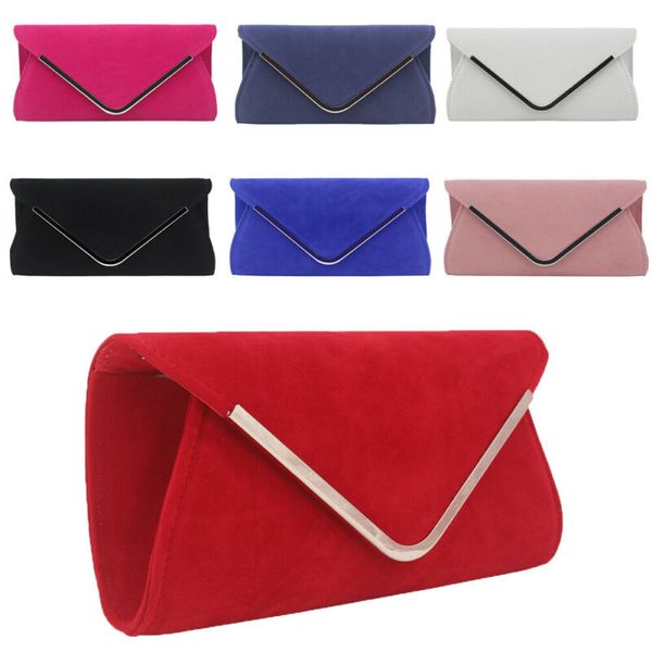 

brand new women handbags lady party prom bridal wedding evening clutch purse handbag shoulder bag envelop solid chains hasp 2019