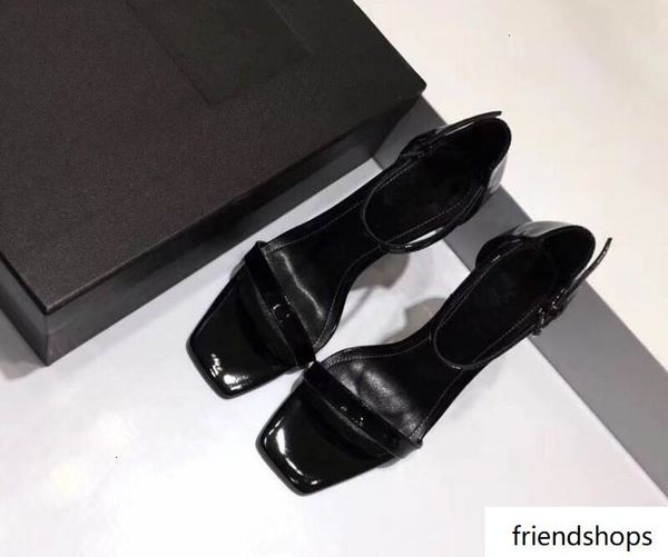 

spring summer new women s wild one-button buckle high-heeled sandals