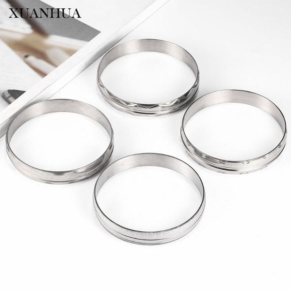 

xuanhua charm stainless steel jewelry woman 2020 for lovers cuff bracelets bangles fine jewelry accessories bohemian, Black