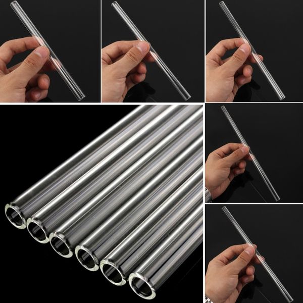 

drinking straws reusable thick wedding birthday party clear glass 40ja