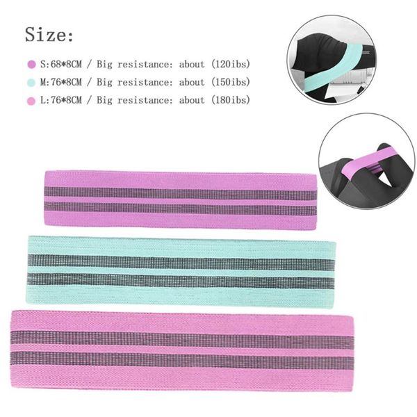 

resistance bands circle hip training expander gym yoga pilates leg workout elastic fitness equipment