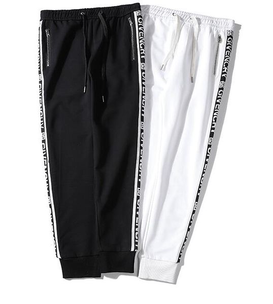 

men's pants high fashion casual sports pants xxl&#13givenchy women pants hip hop xxl&#13givenchy new delivery, Black