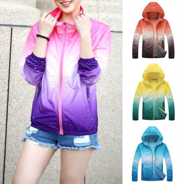 

women thin sun protection sports jackets quick dry cycling jackets outdoor running hiking windbreaker beachwear sunscreen cover, Black;brown