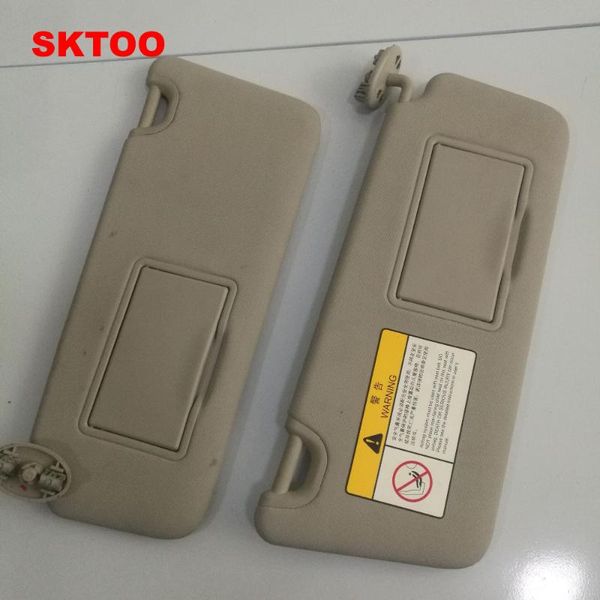 

sktoo for changan cs75 sun visor with a cosmetic mirror sun visor beige gray