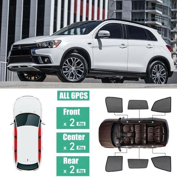 

car windows sun shade uv protection ray blocking mesh visor for mitsubishi asx