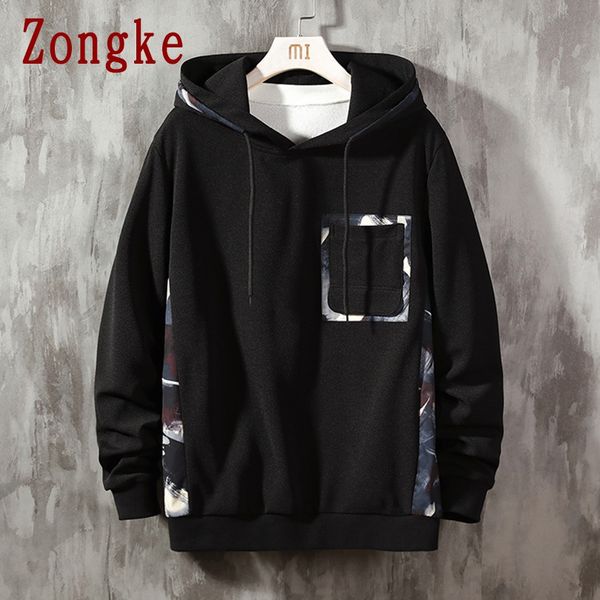 

zongke black hoodie men japanese streetwear mens hoodies hip hop hoody sweatshirt men hoodies sweatshirts 4xl 2019 autumn new