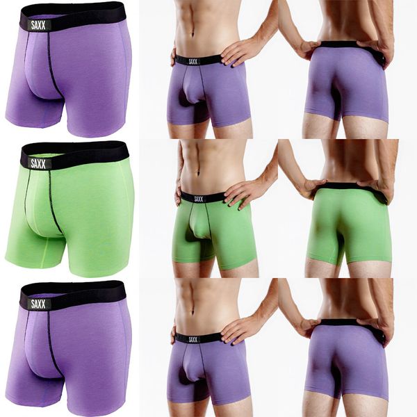 

saxx vibe мужская вискоза soft нижнее белье современные fit боксер с внутренним nksa панель правда канадского размер ~ no box ~ новая мода, Black;white