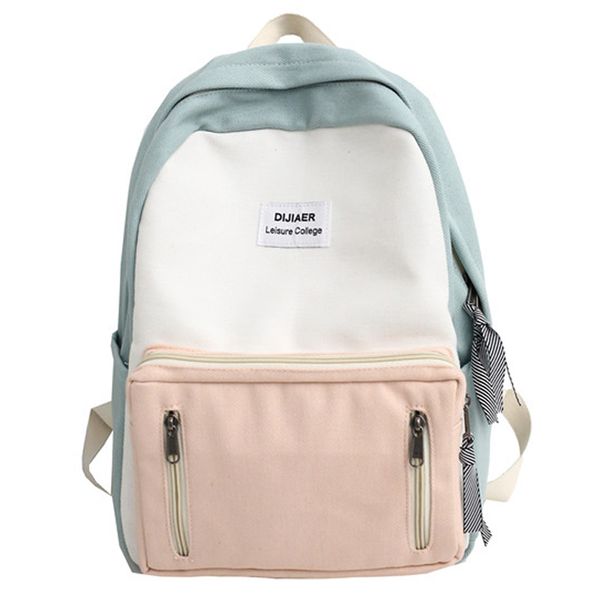 

joypessie моды корейский простой хлопок рюкзак для подростков путешествия bagpack ранцы rucksack мужской женский рюкзак школы