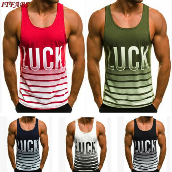 

Gym Cool Men Muscle Sleeveless Shirt Tank Top Bodybuilding Sport Fitness Vest UK