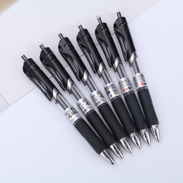 

12pcs/lot personal office business pen 0.5mm ballpoint pens to write ball pen for school stationery products, Blue;orange