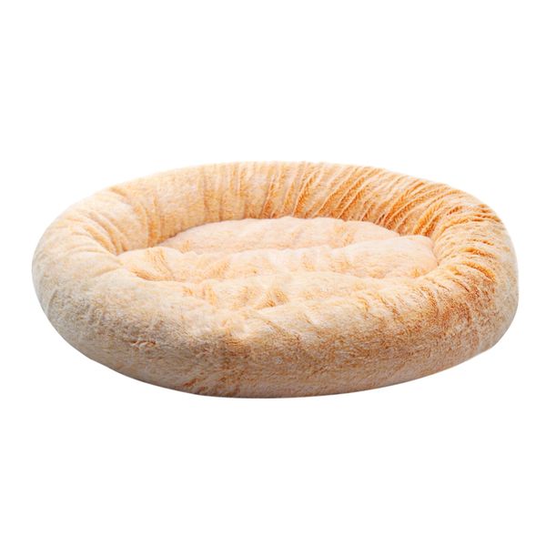 

dog bed (16/24 inches) for small, medium pets up to 15/45 lbs - dog bed with plush fleece - machine washable and non-slip bottom, 22