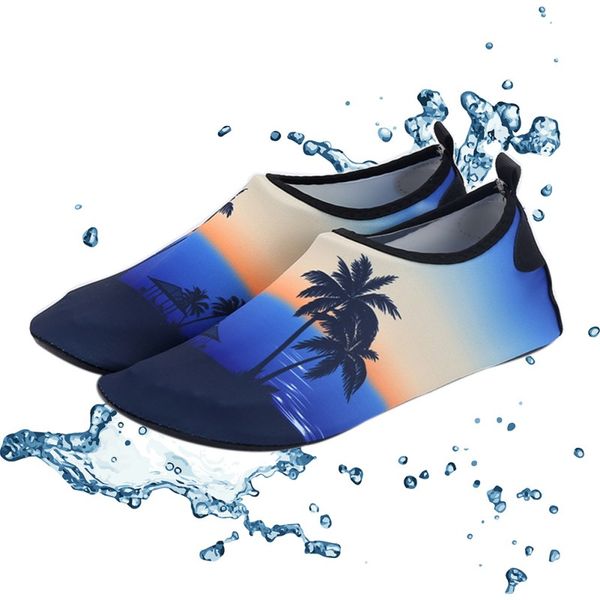 

zapatos de mujer water shoes woman men swimming shoes beach big plus size sneaker for men striped