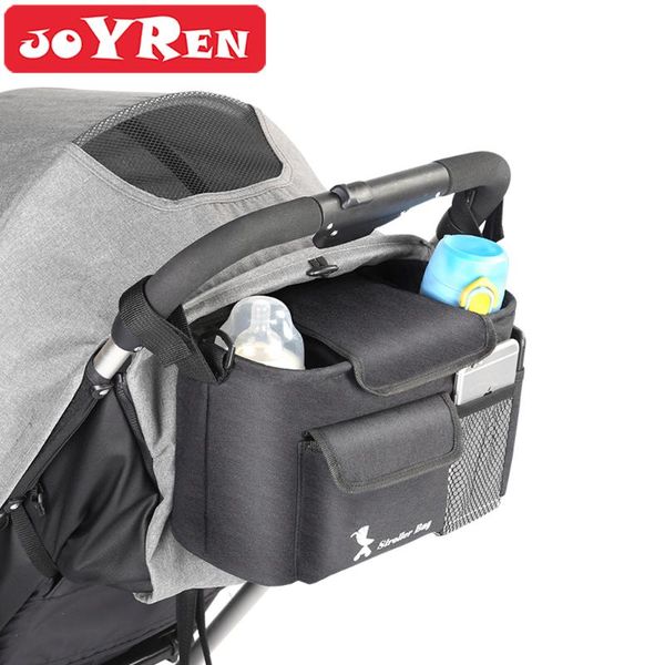 

with shoulder strap waterproof universal black stroller bag