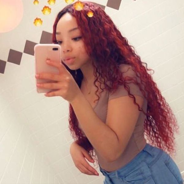 

кудрявые человеческих волос красный ombre 99j полный парик шнурка 360 lace фронтальная человеческих волос парики preplucked burgundy 13x6 фр, Black