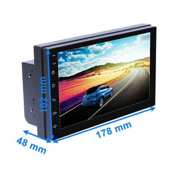 

2din android 8 1 7in radio gp navigation audio tereo car multimedia mp5 player