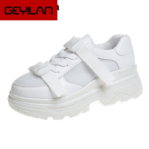 

2018 mesh ms. platform daddy shoes 2018 fashion buckle female flat casual shoes women casual, Black