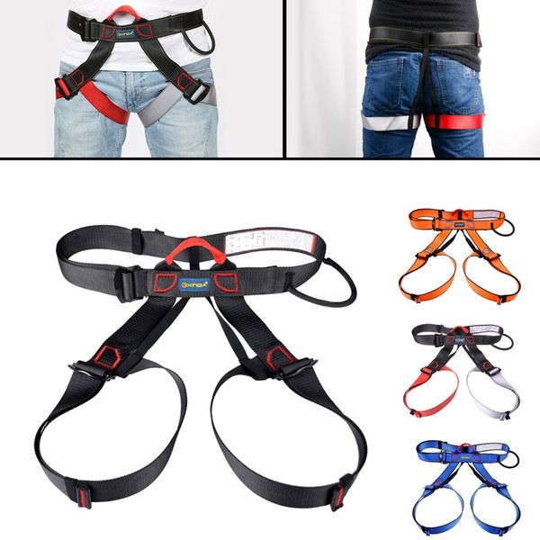 

harness seat belts sitting safety outdoor rock climbing rappelling tool with bag rock protection