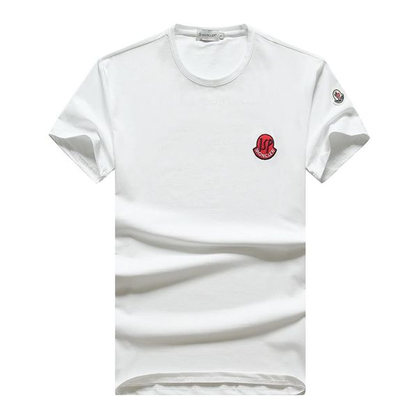 

20ss monogram letter geometric printed fashion t-shirt summer breathable tee casual simple men women street short sleeve tx135, White;black