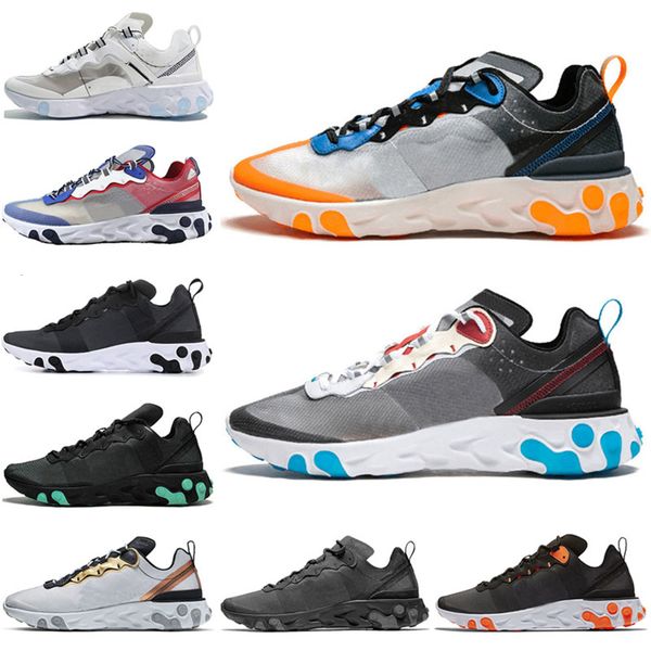 

мода теннисные туфли undercaver x реагировать element 87 реагировать 55 всего оранжевый темно-серый тройной черный белый мужские кроссовки s