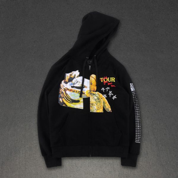 

mens fashion designer astroworld street hoodies letter print black loose pullover hoodies spring autumn winter male sweatshirts