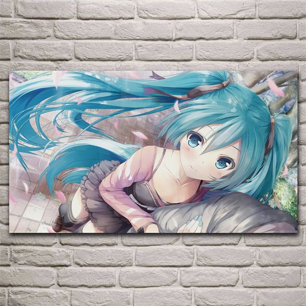 2019 Beautiful Hatsune Miku Blue Hair Blue Eyes Anime Girl Hd
