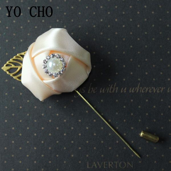 

yo cho white pink rose groom boutonniere men wedding men boutonniere corsage pin flowers wedding marriage silk flower corsages hhsmf, Black;gray