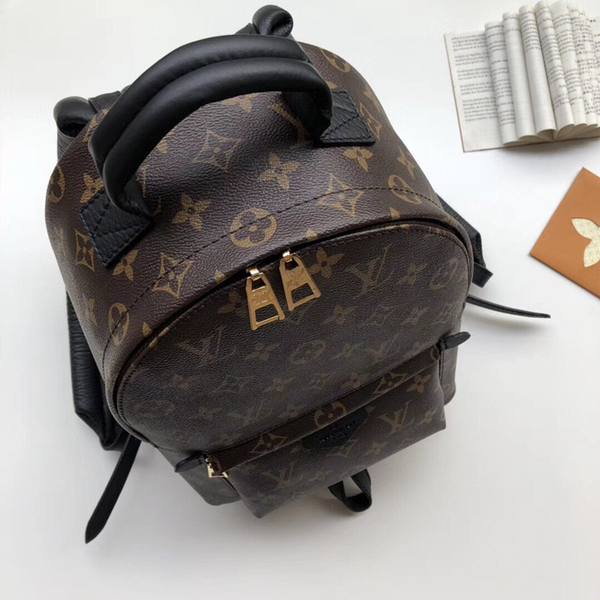 

Women luxury de igner backpack men mini backpack backpack 13 loui vuitton 13 00 palm pring mini backpack women chool backpack0358, Black;purple