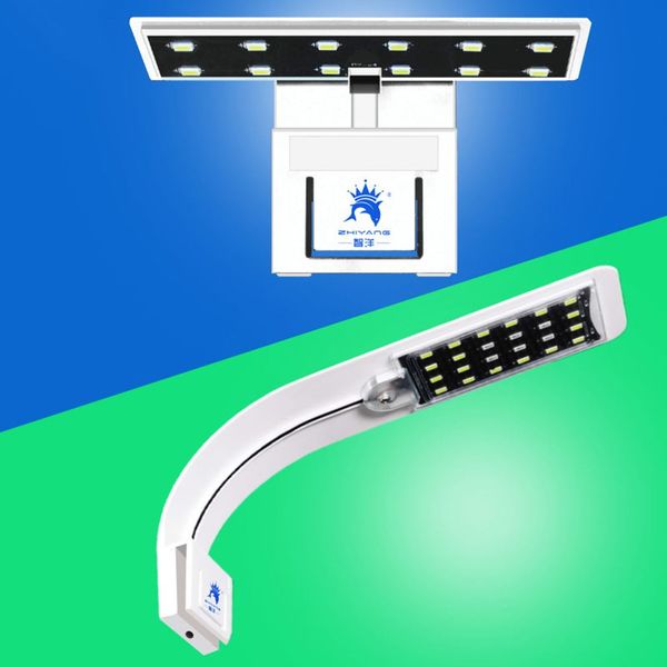 

high brightness aquarium flexible clip lamp fish tank over head led aquarium water clip lamp for lighting hot