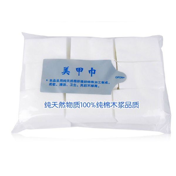

900pcs nail art polish acrylic gel remover pad nail cleanning wipes necessities