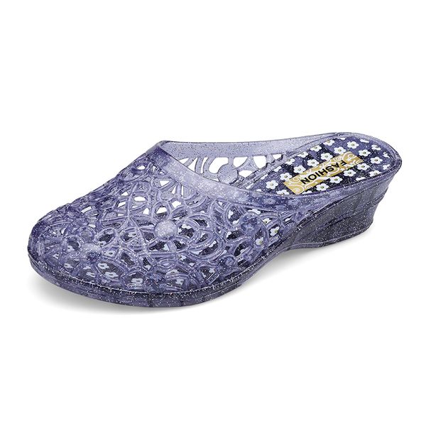 

new slippers nativity ladys sandal cave shoes double color garden breathable lightweight d019, Black
