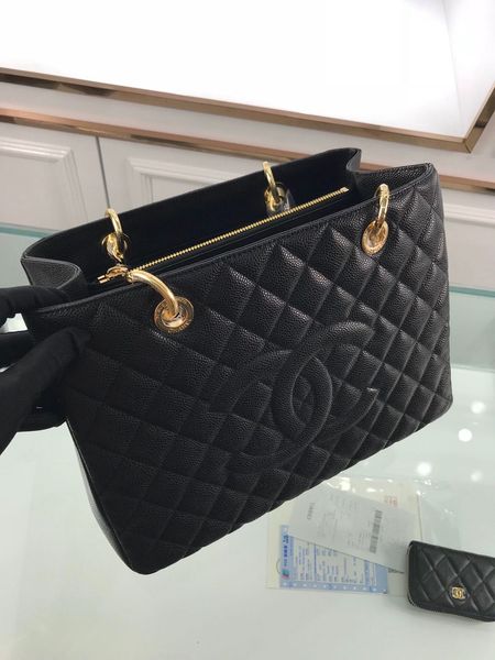 

classic lady's handbag 7a high-end custom quality handbag fashion business casual style metal accessories with long shoulder strap31