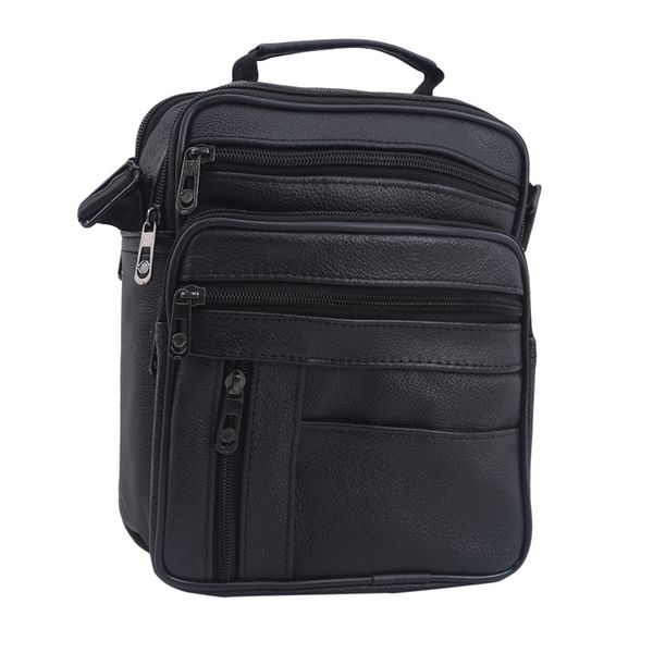 

leather mini crossbody bag cow skin small men casual men's business handbags single shoulder messenger bag high quality