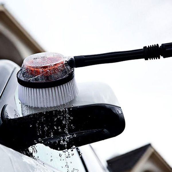 

car wash window repair automatic wash brush rotating cleaning tool replaceable heads truck cleaning car tool handle brush
