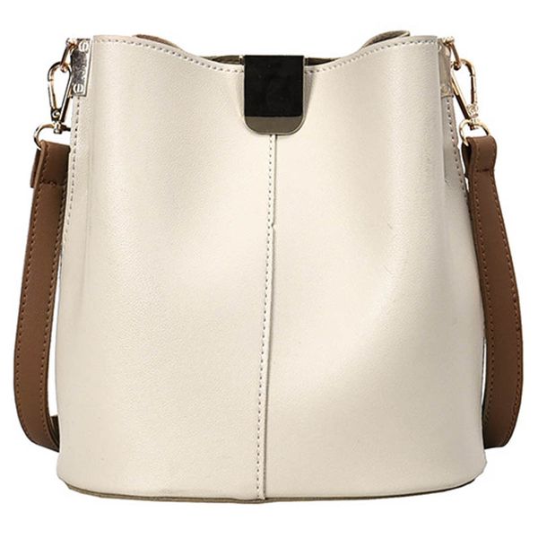

women's small bucket bag pu leather messenger bag ladies summer travel wallet handbag shoulder
