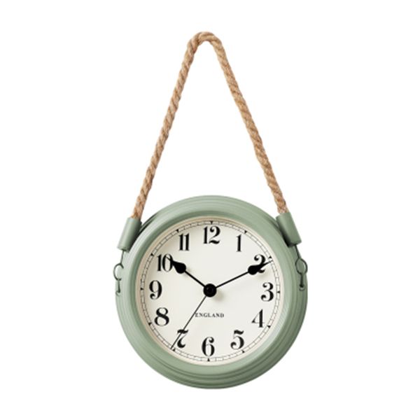 

rope retro saatk wall modern decoration children watch silent up saat industrial saatk reloj pared wallclock decor qze131