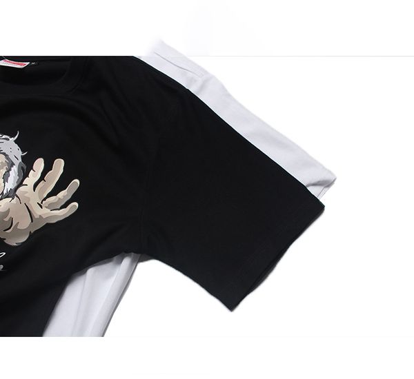 

20s/with logo hearts italy retro loose designer summer mens printing ctide letter sweatshirt selling embroidered platform new luminous to, White;black