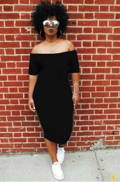 

slash neck womens designer dress sequins summer dresses letters printed loose street dresses, Black;gray