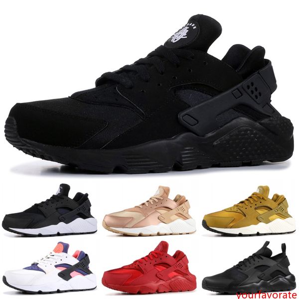 

2019 huarache 4.0 1.0 run game royal dynamic pink ultra white mens womens huarache designer sports sneaker running shoes 5.5-11