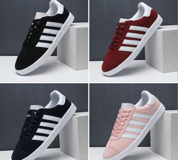 

унисекс new gazelle vintage повседневная обувь lovers campus поп девочка и мальчик газель og плоский superstar черный серый розовый синий от, Black