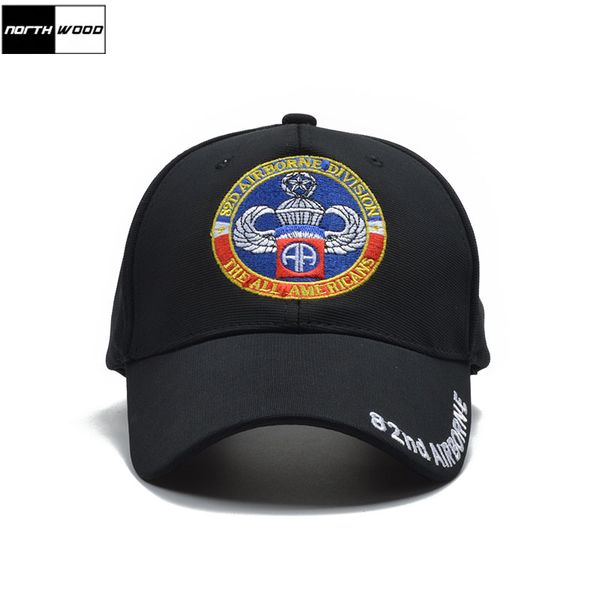 

northwood] brand 82nd airborne tactical cap new army baseball cap men women snapback casquette homme pattern hat, Blue;gray