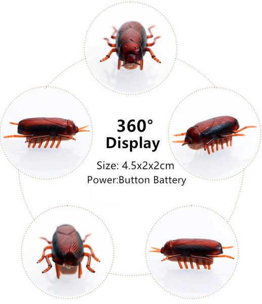 

2pcs electronic cockroach cat toy cute cat interactive running toy battery powered eletric pet toys