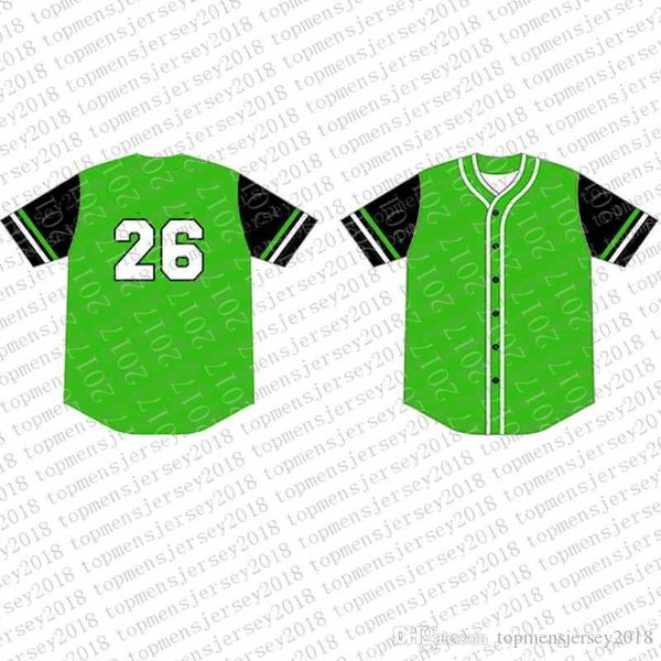 

Top Custom Baseball Jerseys Mens Embroidery Logos Jersey Free Shipping Cheap wholesale Any name any number Size M-XXL 89
