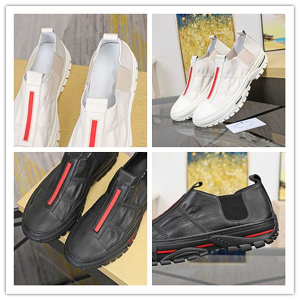 

2020 new casual shoes imported first layer cowhide material technology to create rubber sports and leisure style outsole wea, Black