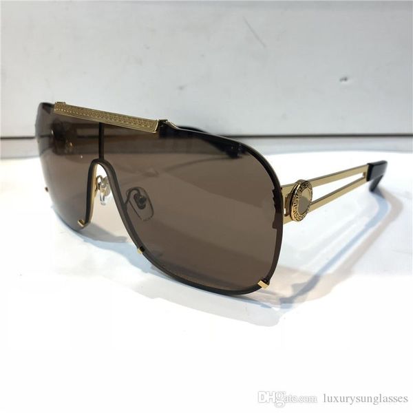 

luxury 2168 sunglasses for men fashion design full frame uv400 uv protection lens steampunk summer square style comw with package