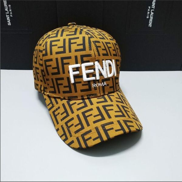 

Luxury Spring Autumn Snapback Brand FF Baseball cap Embroidery Letter for Men women Fashion Sport football designer Hat free shipping