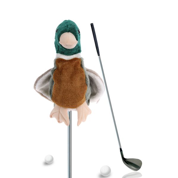 

2017 new plush cartoon bird breakage-proof golf club headcover bar head protection covers clubtraininng golf accessories