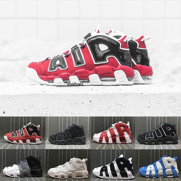 

with box]new white black more uptempo up tempo basketball shoes men scottie pippen basketball shoes sports shoes sneaker