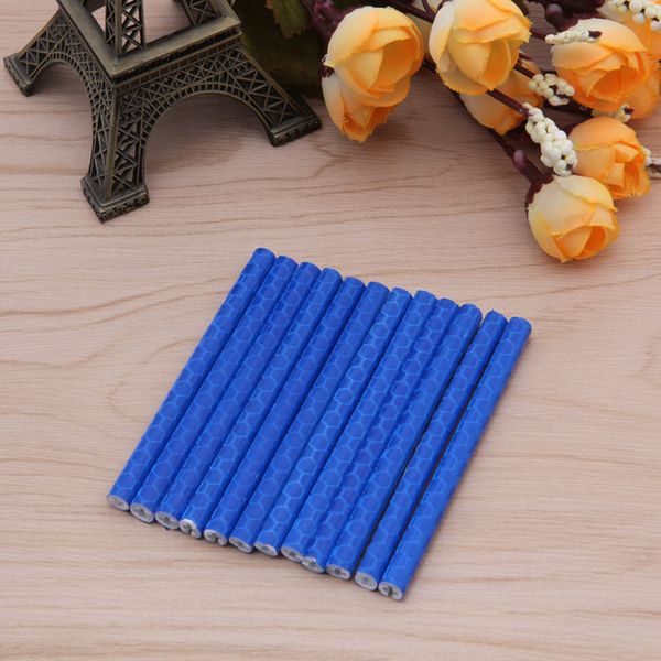 

12pcs bicycle mount cycling wheel rim spoke tube strip reflector warning light