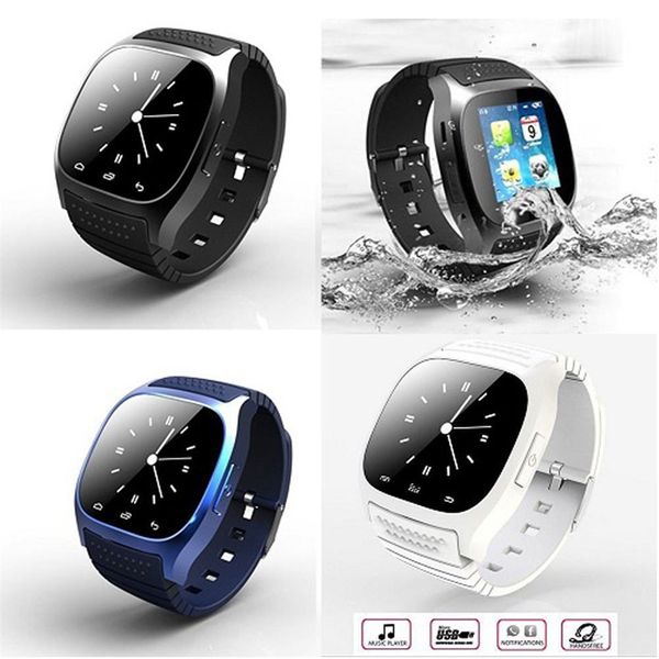 

sports smart watch m26 smart bracelet bluetooth with dial phone anti-lost for ios android mobile smart android phone