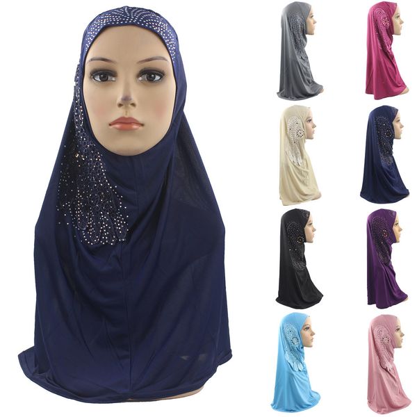

summer beanies for women casual and muslim caps mesh section instant convenient shawl head wear scarf turban, Blue;gray
